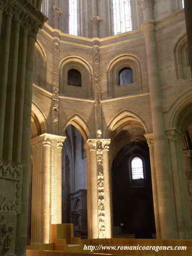 LADO SUR DE LA CABECERA DEL ALTAR MAYOR